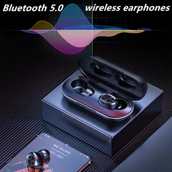 TWS B5 Mini Wireless Bluetooth Auriculares Auriculares de Música Toque el Control de los Deportes de auriculares de Negocios Auriculares De Xiaomi Huawei Iphone