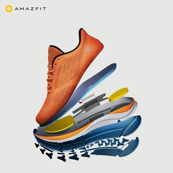 Xiaomi Mijia Amazfit Antílope de los Hombres Zapatos para Correr al aire libre zapatillas de deporte para los hombres Inteligentes deporte zapatos zapatillas hombre Chip de Control de la APLICACIÓN