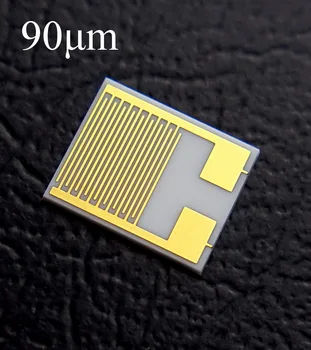 90um de Cerámica Interdigital Electrodo IDE Condensador de la Matriz de Biogás Sensor de Humedad Chip