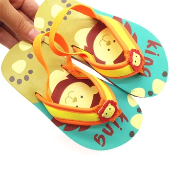 De pequeños de niños EVA zapatillas de cartón tightenss zapatos de playa para shildren chicos chicas luz suave antideslizante zapatillas
