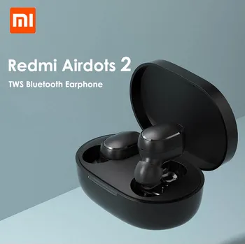 Nuevo Xiaomi Redmi Airdots 2 auriculares inalámbricos de bluetooth original de Mi Airdots TWS reducción de ruido mini auriculares en la oreja los auriculares deportivos
