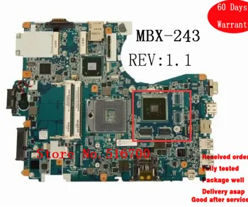 Las placas base de portátil Para Sony Vaio VPCF22 MBX-243 REV:1.1 Principales de la Junta de la Placa base Socket G2 A1840946A 1857935581