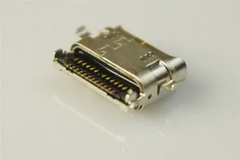 5 pcs USB 3.1 Tipo C Conector de 24 Pines Hembra receptáculo de la Superficie de Montaje del PWB de SMT de la Derecha Ángulo de desplazamiento Horizontal de Tipo USB-C
