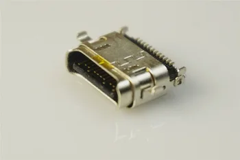 5 pcs USB 3.1 Tipo C Conector de 24 Pines Hembra receptáculo de la Superficie de Montaje del PWB de SMT de la Derecha Ángulo de desplazamiento Horizontal de Tipo USB-C