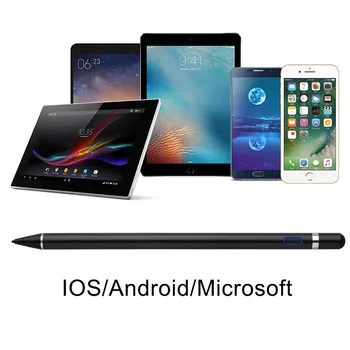 Lápiz táctil Universal Capacitiva Stylus Pluma de la Pantalla Táctil Smart Pen para IOS/Android, el Sistema de Apple iPad, Teléfono Inteligente Lápiz Lápiz Lápiz