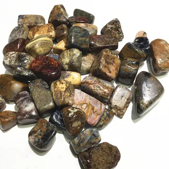 Natural de piedras semipreciosas pulidas Pietersite cristal de piedra de curación caídas de piedra