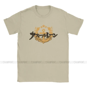 Azur Carril Océano Juego de Guerra T-Shirts para Hombres Vintage Camiseta de Algodón O de Cuello de Manga Corta Camiseta de Regalo de Cumpleaños de la Ropa