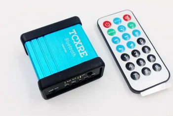Inalámbrica Bluetooth Receptor de 3,5 mm Jack de Audio Bluetooth Receptor de Música Adaptador de Coche Aux TF USB Decodificación Jugador de los Altavoces