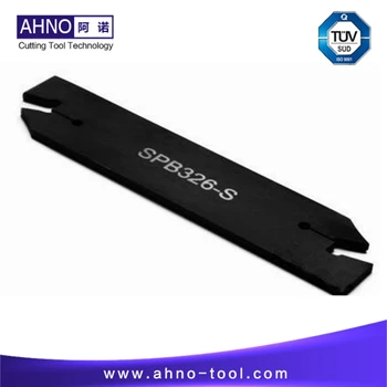 AHNO SPB326-S SPB26-3 y de la serie Indexables Parte de la Cuchilla de 26 mm de Alto Traje Para la SMBB 1626/2026/2526 Utilizado SP300 Inserta,Ranurando la herramienta