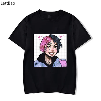 Lil Peep Hip Hop Camisetas Hombres Mujeres Harajuku Ropa Casual Estética Ropa De Manga Corta Gráfico Impreso Tops Camisetas