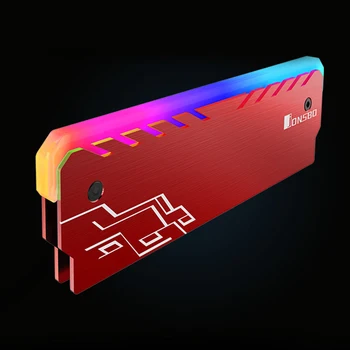 RGB RAM Disipador de calor de la DDR de memoria DDR3 de Memoria DDR4 disipador de Calor Enfriador Para PC de Escritorio de Ordenador de Juego de Overclocking