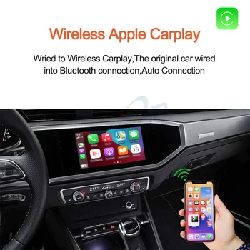 5G Wifi Inalámbrico Apple Carplay Dongle Cableado a Inalámbrico de Coche play USB Adaptador de Espejo Cuadro vínculo iOS13 14 de Coches Reproductor Multimedia
