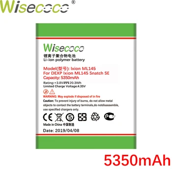 Wisecoco NUEVO Original 4000mAh de la Batería Para DEXP Ixion ML145 SE Arrebatar el Teléfono Móvil de Alta Calidad En Stock Con Número de Seguimiento