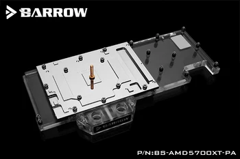 BARROW Agua Bloquear el uso de la AMD Radeon RX 5700 / 5700XT de la GPU de la Tarjeta / de Cubierta Completa de la GPU de Cobre del Radiador Bloque / 5V 3 PATILLAS Encabezado de UN-RGB