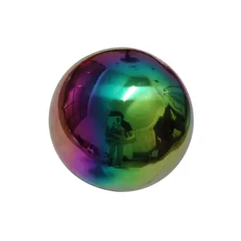 20 cm /25 cm/30 cm de colores de Alto Brillo Brillo de Bolas de Acero Inoxidable Esfera de Espejo Para el Jardín de Casa Decoración de la Bola de Suministros de Adorno