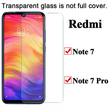 5pcs 9H de Protección Film Protector de Pantalla para Redmi Note 8 Pro de Vidrio Templado para Xiaomi Redmi Note 8 7 6 5 Pro 5A 9 9 HD de Vidrio