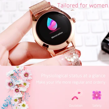 Reloj inteligente KW10 la prenda Impermeable IP68 monitor de Ritmo Cardíaco Mujeres Deporte Smartwatch de la Aptitud de la Pulsera de Conectar Android IOS KW20 smartband