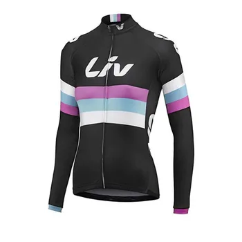 LIV bicicleta de carretera de la ropa de invierno de ciclismo pro equipo de largas mangas bicicleta jersey ropa ciclismo mtb mujeres de uniforme jersey de ciclismo conjuntos