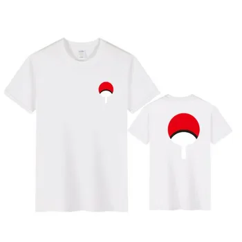 2021 Verano Naruto T-Shirt Camiseta de los hombres Akatsuki Kakashi Gaara Hokage Uchiha Itachi Sasuke Sharingan Hombres, Niño, Regalo de Camiseta Tops