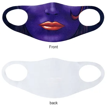 Halloween Cara Del Payaso Máscara Protectora Unisex Joker Reutilización Lavable Máscara De Polvo De Tela De Moda Elástico Transpirable En La Boca De La Máscara De Tapas