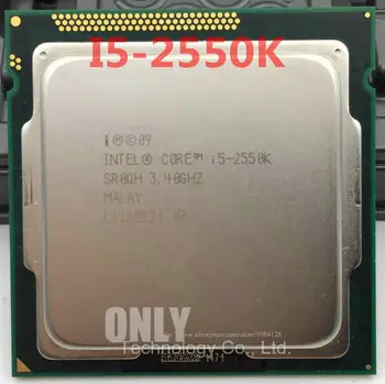 Envío gratis Original para lntel I5 2550K CPU Procesador Quad-Core (3.4 Ghz, L3=6M 95W) Socket LGA 1155 de Escritorio CPU i5-2550K