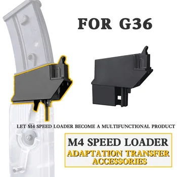 Equipo táctico M4 BB Velocidad Cargador Convertidor Adaptador para Adaptar AK G36 MP5 Revista para la Caza de Airsoft Paintball Accesorios