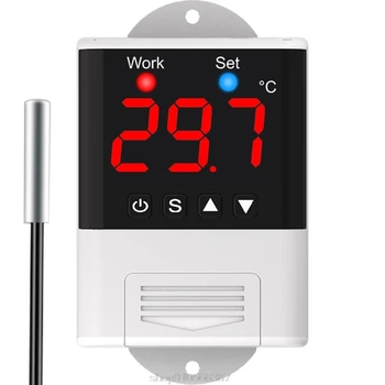Wifi Termostato Regulador de 12V a 110V 220V Digital de Temperatura, Humedad Controlador Regulador de Coche de Auto Incubadora Termorregulador