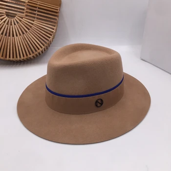 La nueva lana Sir Sombrero de mujeres de panamá en Europa y el Británico pequeño sombrero de hombre parte de la marea restaurar maneras antiguas por las compras ins sombrero