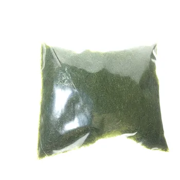 5 mm 30g/bolsa de Polvo de la Hierba de Césped que Acuden de Nylon de Juguete Modelo de Escena Haciendo Monocromo Diorama de la Mesa de Arena Simulación Verde