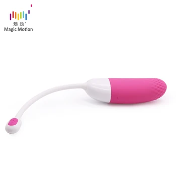 La magia de Movimiento de la APLICACIÓN Bluetooth Clítoris Vibrador Control Remoto Inteligente Mini vibrador Huevo Vibrador Vagina Masajeador de Juguetes Sexuales para la Mujer