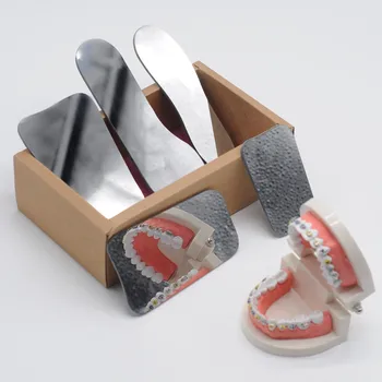 Odontología 5Pcs Ortodoncia Intraoral Fotográfica Reflector Espejos 2Sided de Vidrio Para Laboratorio Dental Elemento