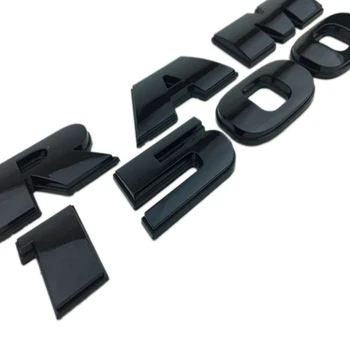 De Automóviles de BRICOLAJE Estilo Auto ABS Decal Sticker Insignia Emblema Universal para Coche Dodge Ram 1500 Negro