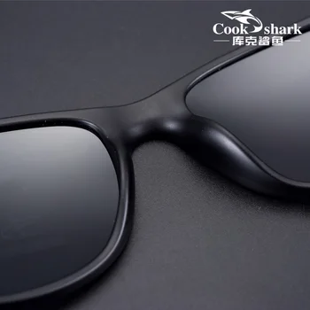 Cocinar Tiburón Gafas de sol de los Hombres de la Marea Gafas de sol Polarizadas 2020 Nueva Protección UV Espejo del lado del Conductor Afluencia de Conducción Gafas