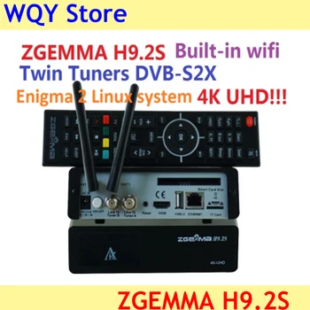 NUEVA Versión ZGEMMA H9.2S SO Linux Enigma2 Digital 4K UHD receptor de DVB-S2 2000 DMIP twin tunner TV vía Satélite Reicever decodificador