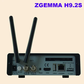 NUEVA Versión ZGEMMA H9.2S SO Linux Enigma2 Digital 4K UHD receptor de DVB-S2 2000 DMIP twin tunner TV vía Satélite Reicever decodificador
