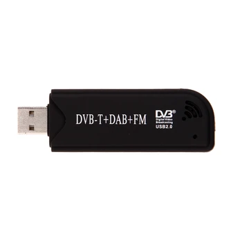 USB 2.0 Digital DVB-T SDR+DAB+ / FM Sintonizador de TV Receptor de Palo RTL2832U+ FC0012 Hogar equipos de audio y video