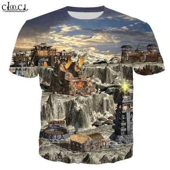 CLOOCL Clásico Juego de Heroes of Might & Magic T-shirt Hombres Mujeres la Impresión 3D de Verano Casual de la Camiseta de la Camiseta de gran tamaño de los Hombres de la Ropa