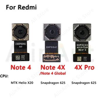 Principales Posterior de la Cámara de Flex Para Xiaomi Mi Redmi Note 4 4A Pro 4X Global Original de Atrás de la Cámara Flex Cable
