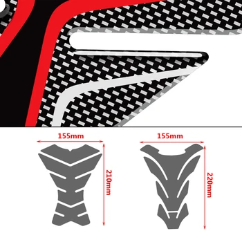 3D de Carbono para el Tanque de la Motocicleta Pad Protector de calcomanías Pegatinas de Caso para la Suzuki GSX-S1000 GSX-S 1000 1000F Tankpad