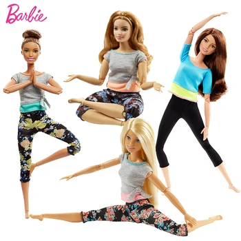 Barbie Muñeca Original De Todas Las Articulaciones, Muebles Estilo De Movimiento De Yoga Muñecas Modelo De Juguete Para El Bebé De Regalo De Cumpleaños De Niña De Bonecas