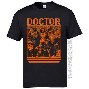 Increíble Camisetas Vintage Doctor Extraño Camisetas Para Hombre Cool Camisetas Oversized De Algodón O-Cuello De La Camisa De La Ropa