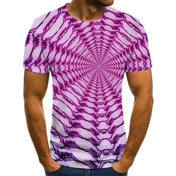 2020 hombres deslumbrante 3D T-shirt, 3D de los hombres de verano impreso T-shirt, camiseta de deportes xs-6xl