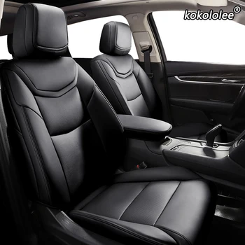 Kokololee Personalizado de Cuero, asiento de coche cubierta Para el Toyota Corolla PRIUS Prado Land Cruiser RAV4 CORONA Camry Highlander CH-R Alphard