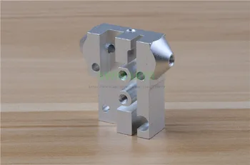 3pcs 3D de la aleación de aluminio de delta para Reprap para Kossel diapositiva M3 M4 abordar diámetro distancia 20x20mm mover el bloque de bucle cerrado de la Correa