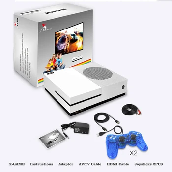 Consola de juegos de vídeo 4K HD de Salida Retro 600 Clásico De 64 Bits de la Familia de los Juegos de Video de Doble Gamepad de la Consola 4.8