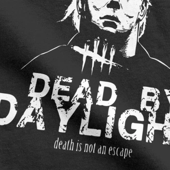 Los Hombres Muertos Por El Día De Michael Myers Camisetas De La Dbd Cazador De Asesinos Juego De Ropa De Algodón De Fitness Camiseta Camisetas Impresas