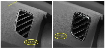 Lapetus cuadro de mandos del Acondicionador de Aire de la Toma de CA Cubierta Recorte de Ajuste Para Audi A4 B9 A5 2017 - 2020 Auto Accesorios de Fibra de Carbono / Buscar