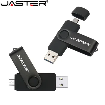 JASTER Teléfono Inteligente OTG USB Flash Drive Velocidad Rápida Pen Drive de 32 gb 16 GB 8 GB 4 GB USB 2.0 Pendrive Micro USB Flash Drive
