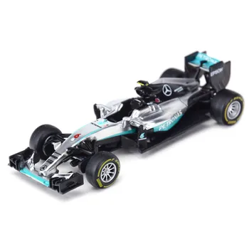 Bburago 1:43 W07 Nº 6 W10 RB15 SF90 de carreras de Fórmula Uno estático de simulación de carreras de aluminio modelo de coche Mercedes-Benz equipo