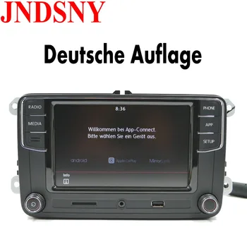 JNDSNY Android Auto CarPlay R340G RCD330 Noname RCD330G Además de la Radio del Coche Para VW Golf 5 6 Jetta CC Tiguan Passat Polo 6RD 035 187B
